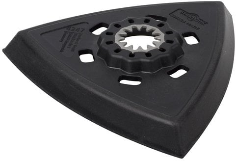 Wolfcraft Trójkątny dysk szlifierski (z sytemem mocowania na rzep), SL Wolfcraft, wymiar boku: 95mm....