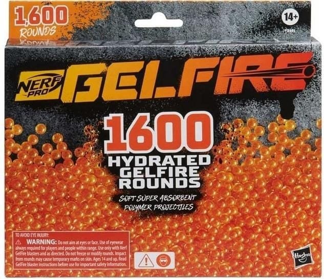 Language Lizard, LLC *****Nerf Gelfire kulki wodne 1600 F8681 94046