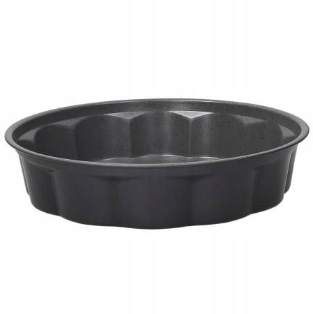Tognana Forma okrągła 26cm falowana Premium Bakery Szary YB44423PRBAA