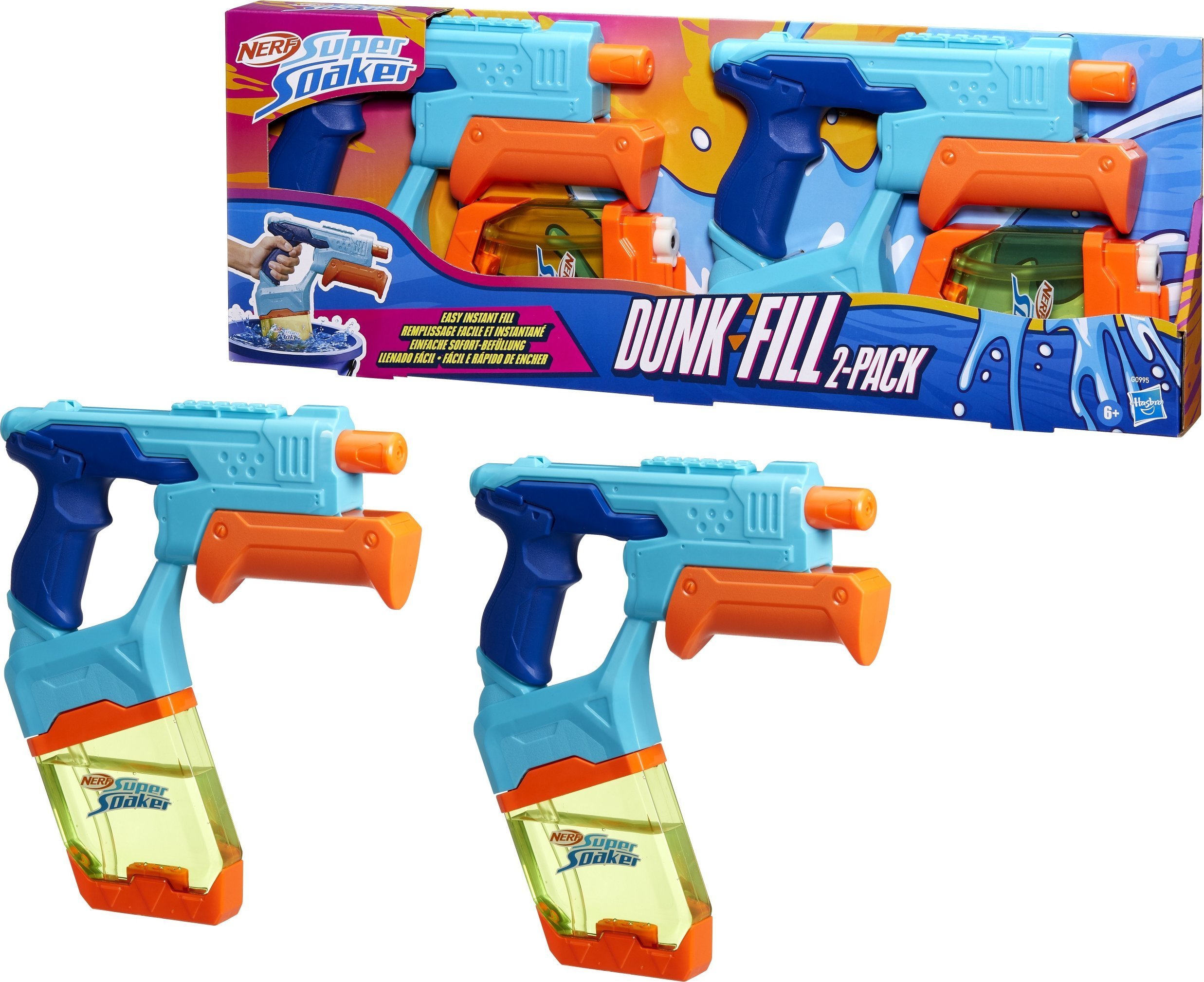 NERF SUPERSOAKER Water blaster Fill Multipack