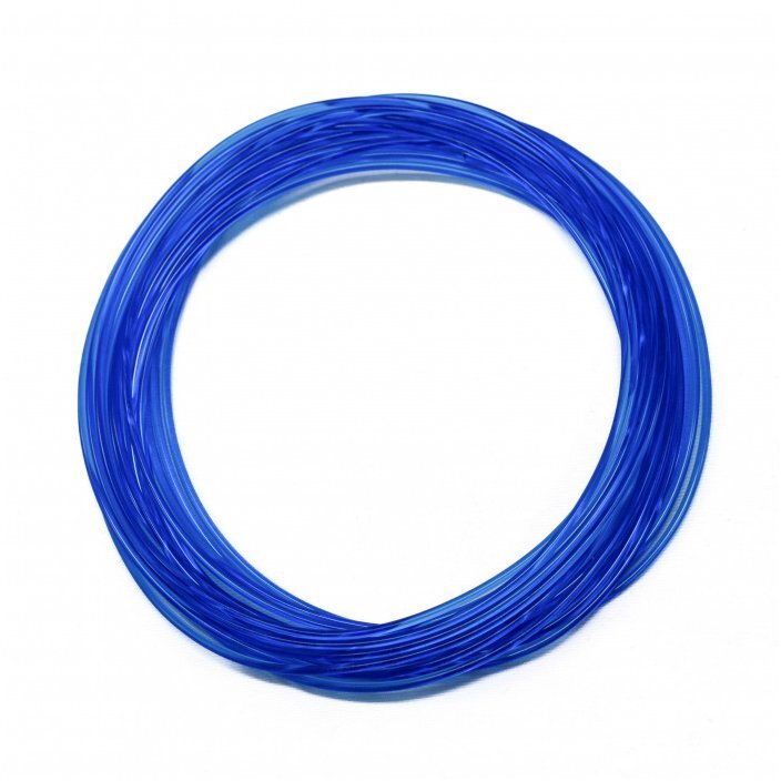 3DSimo Filament PLA, Transparent BLUE, 5m