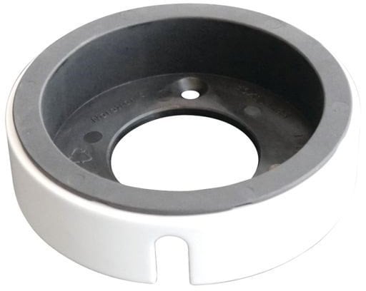 HP Nordtronic Påbygningsring Mat Hvid