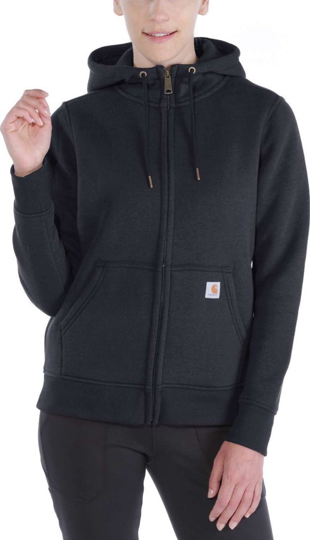 Carhartt Bluza Carhartt Clarksburg Full Zip Hoodie Black