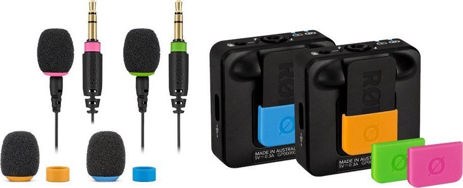 Rode Colors 2 Kolorowe nakładki na Wireless GO i Lavalier