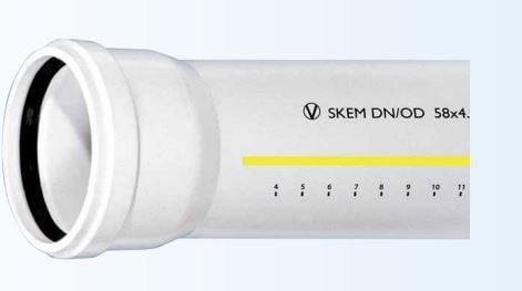 Magnaplast Rura z kielichem dBEM 75mm 0,5m (15120)