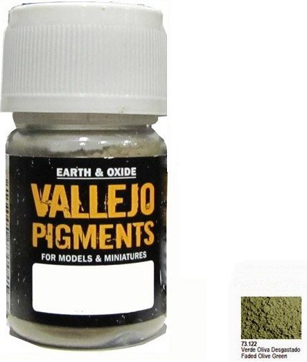Vallejo Pigment Faded Olive Green 73122