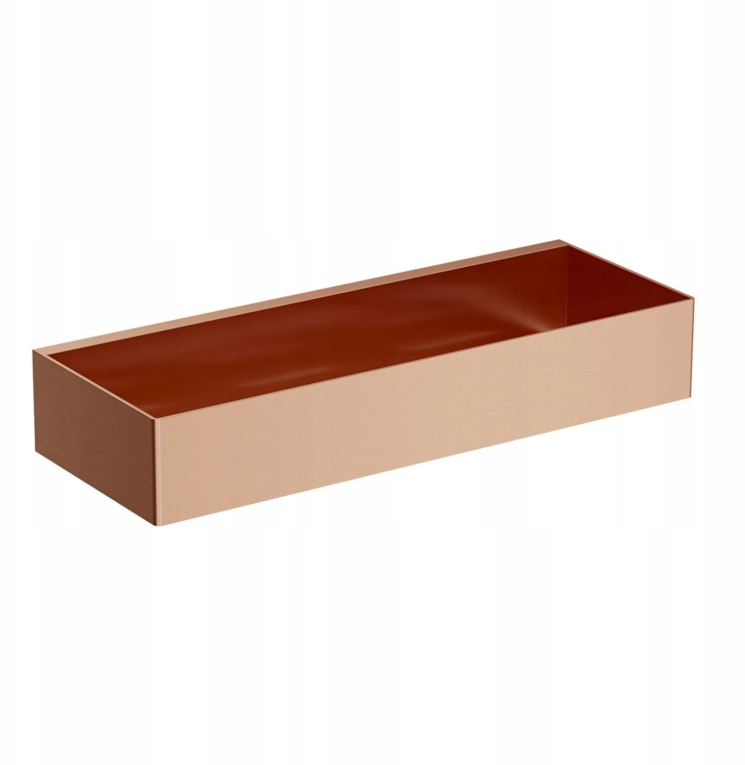 Koszyk prysznicowy Omnires 30 x 5 x 11 cm Kolor: miedź szczotkowana (CPB)