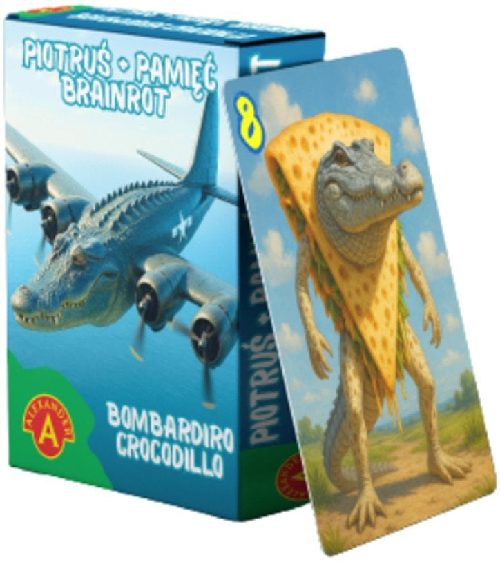 Piotruś+pamięć Brainrot/Bombardiro Crocodilo 31522