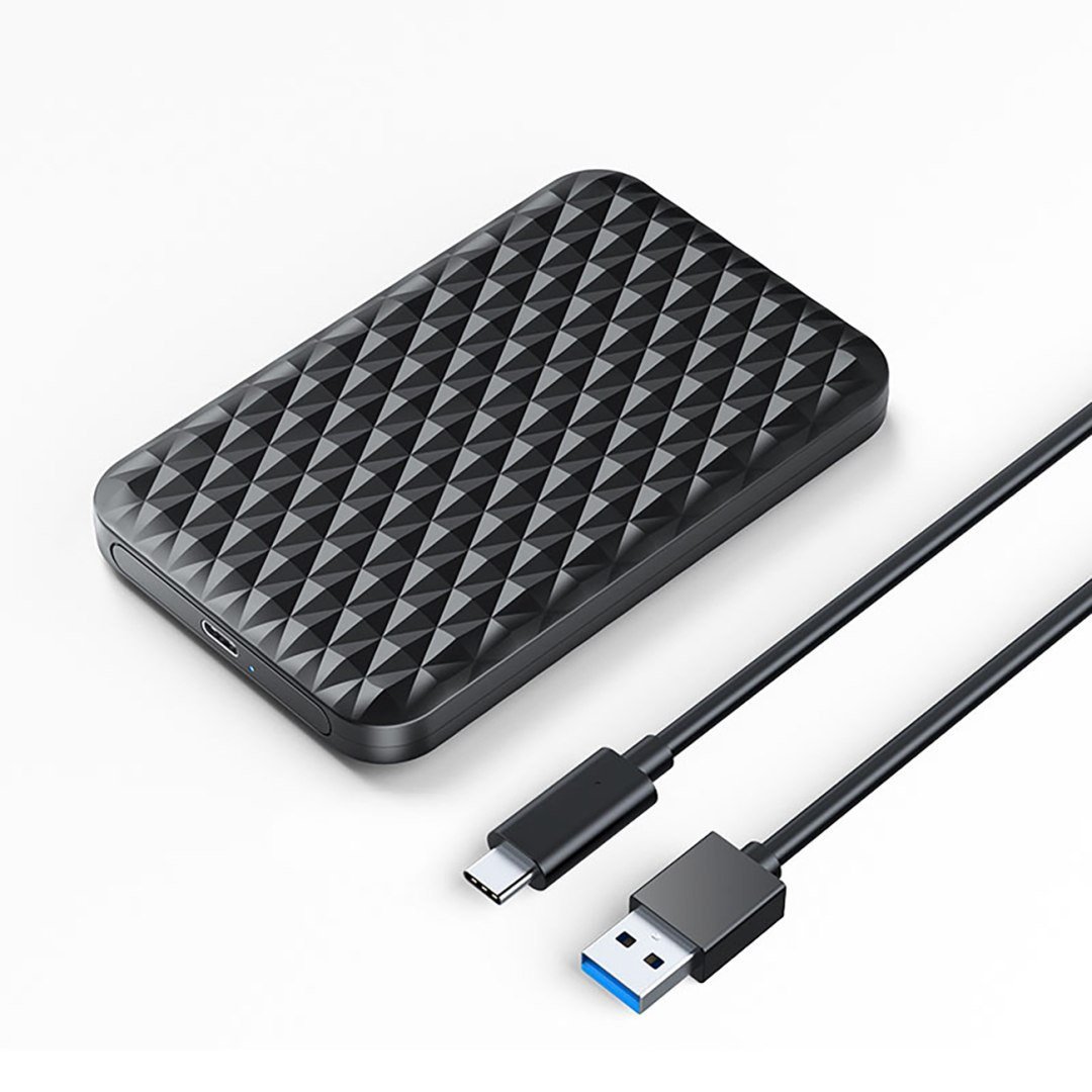 Kieszeń Orico Kieszeń obudowa na dysk 2520C3-V1 2.5'' HDD / SSD USB-C 5Gb/s - czarna ORICO