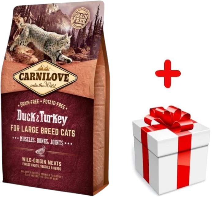 Carnilove CARNILOVE Cat Duck & Turkey For Large Breed 6kg