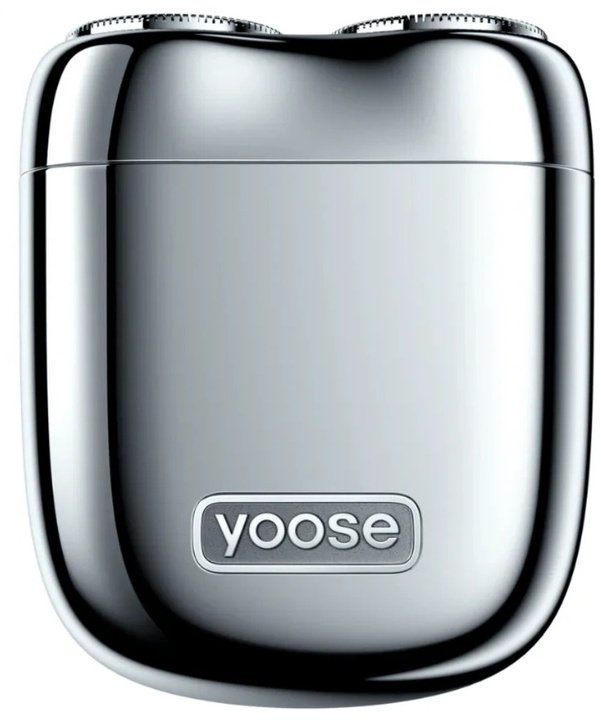 Laifen Yoose Mini 2.0 golarka, maszynka elektryczna męska, IPX7, USB-C, podróżna, srebrna