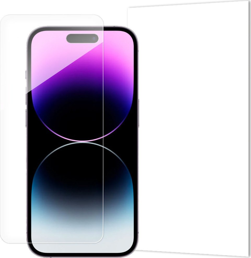 Braders Bezbarwne szkło hartowane 2,5D do iPhone 15 Pro Max