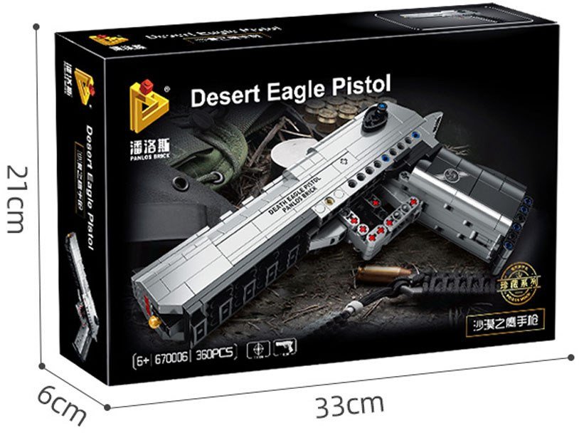 Ramiz Zestaw Klocków Militaria Pistolet 360el. EDUKAMP