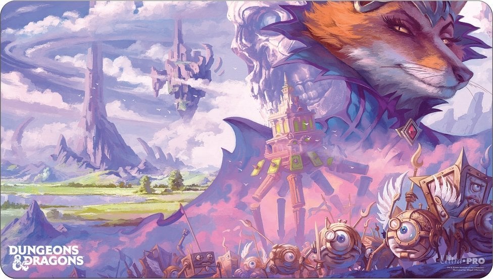 Ultra-Pro Ultra Pro: Dungeons & Dragons - Planescape - Adventures in the Multiverse - Playmat - Turn of Fortunes Wheel - Standard Cover
