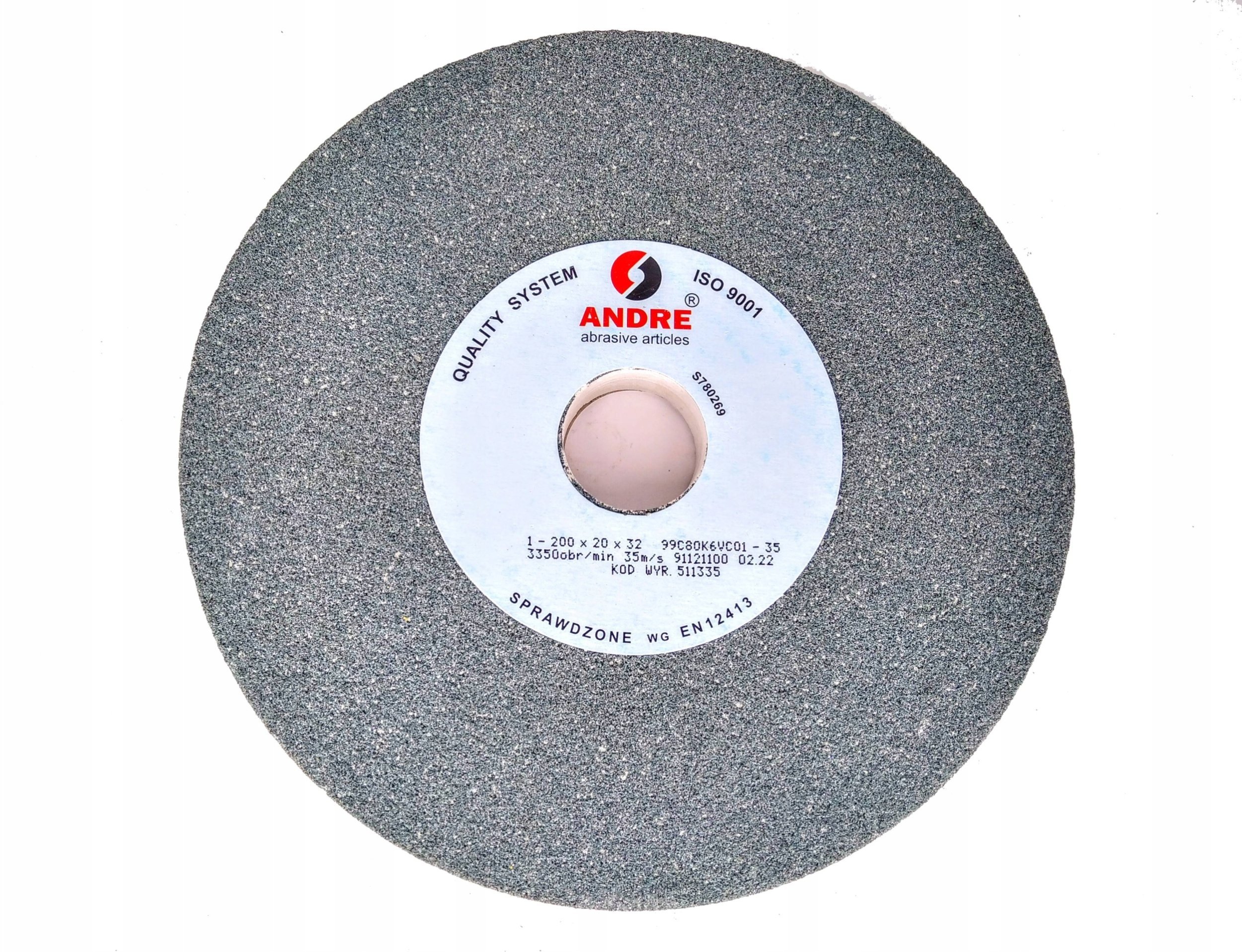 Andre ANDRE ŚCIERNICA PŁASKA 200mm x 20mm x 32mm 99C60K7VC01-35 ZIELONA "TYP 1"
