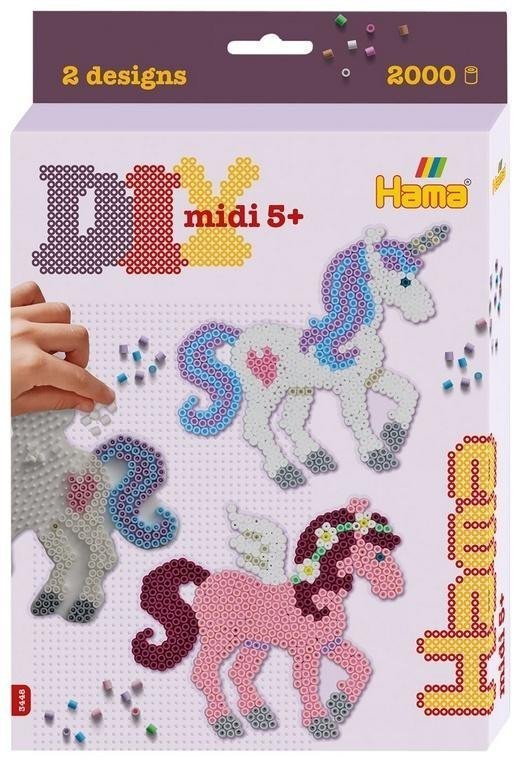 Hama Koraliki Midi Fantasy Horses 2000el