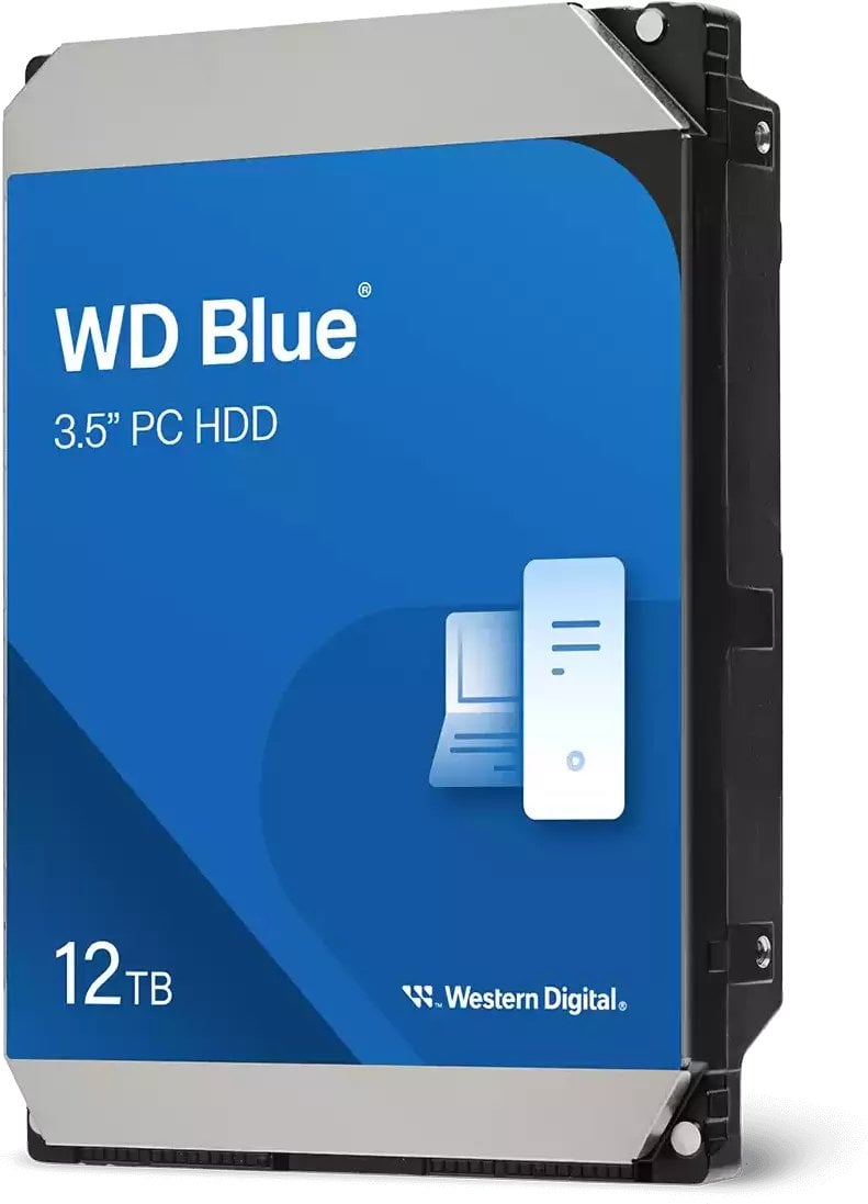 Dysk WD Blue 12TB 3.5" SATA III (WD120EAGZ)