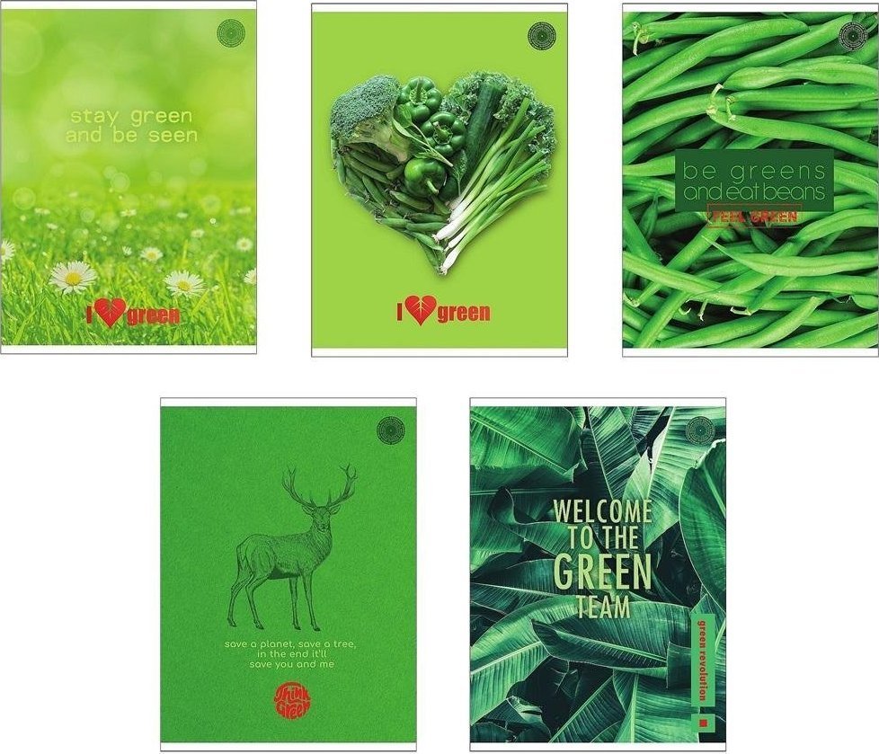 Ziemia Obiecana Zeszyt A5/60K linia Think Green* (10szt)