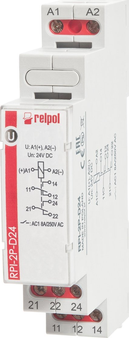Relpol Przekaźnik instalacyjny RPI-1P-A24