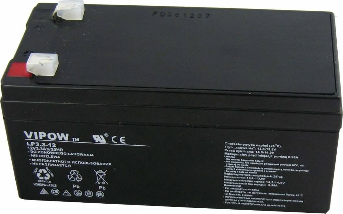 Vipow Akumulator 12V/3.3Ah (BAT0219)