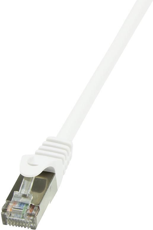 LogiLink Patchcord CAT 6 F/UTP EconLine* 1m, Biały (CP2031S)