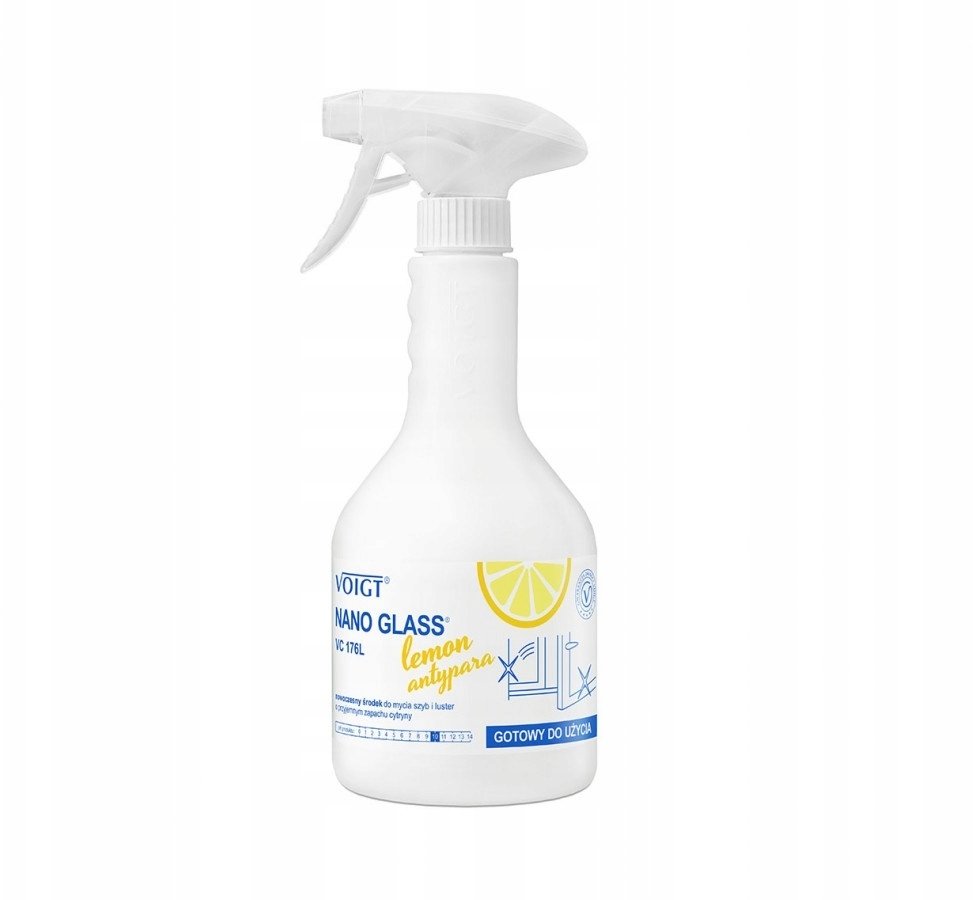Voigt Nano Glass Płyn do mycia szyb i luster Lemon Antypara