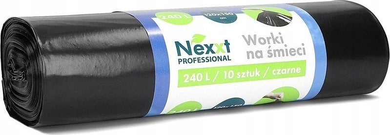 NEXXT Worki na śmieci Nexxt 240L LDPE czarne (10)