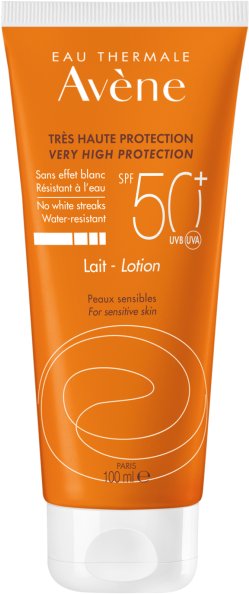 Avene, Sun Care, Water-Resistant, Sunscreen Lotion, SPF 50+, 100 ml Unisex