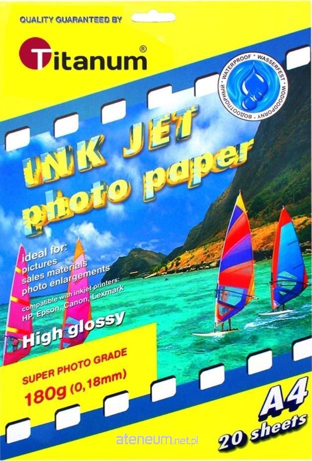Titanum Papier fotograficzny do drukarki A4 (397894)
