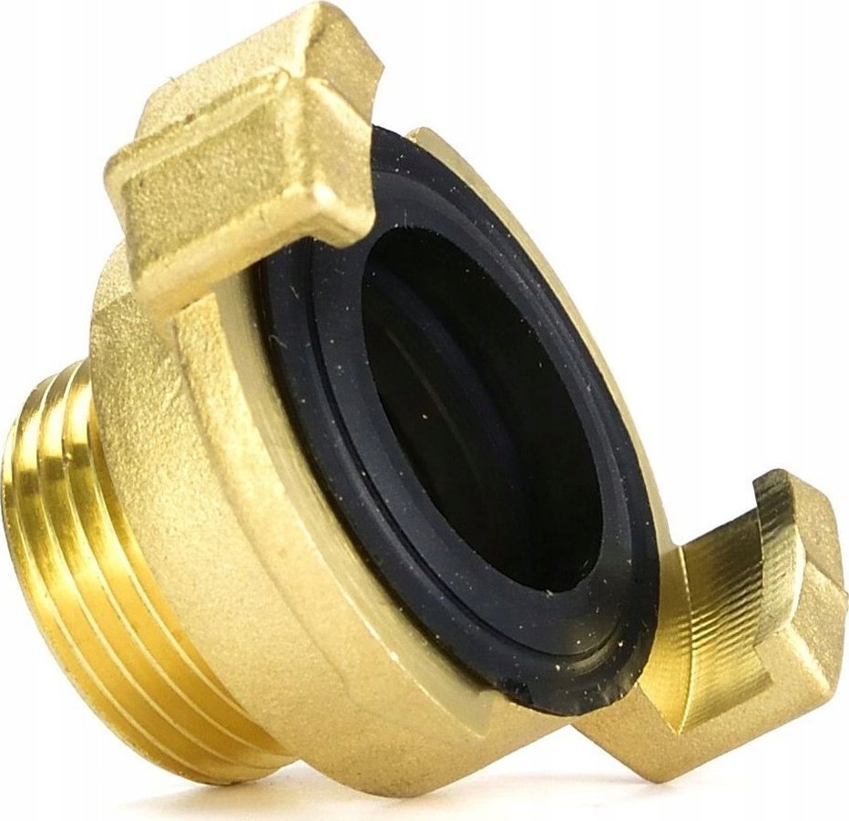 Geko Złącze kłowe mosiężne kompatybilne z GEKA - GZ 3/4” (12/96)