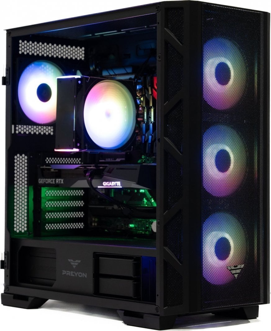 Фото - Персональний комп'ютер Komputer PREYON Nest PRO 800 ARGB Core i5-13600K, 64 GB, RTX 4060 Ti, 512 GB M.2 PCIe Windows 11 Home