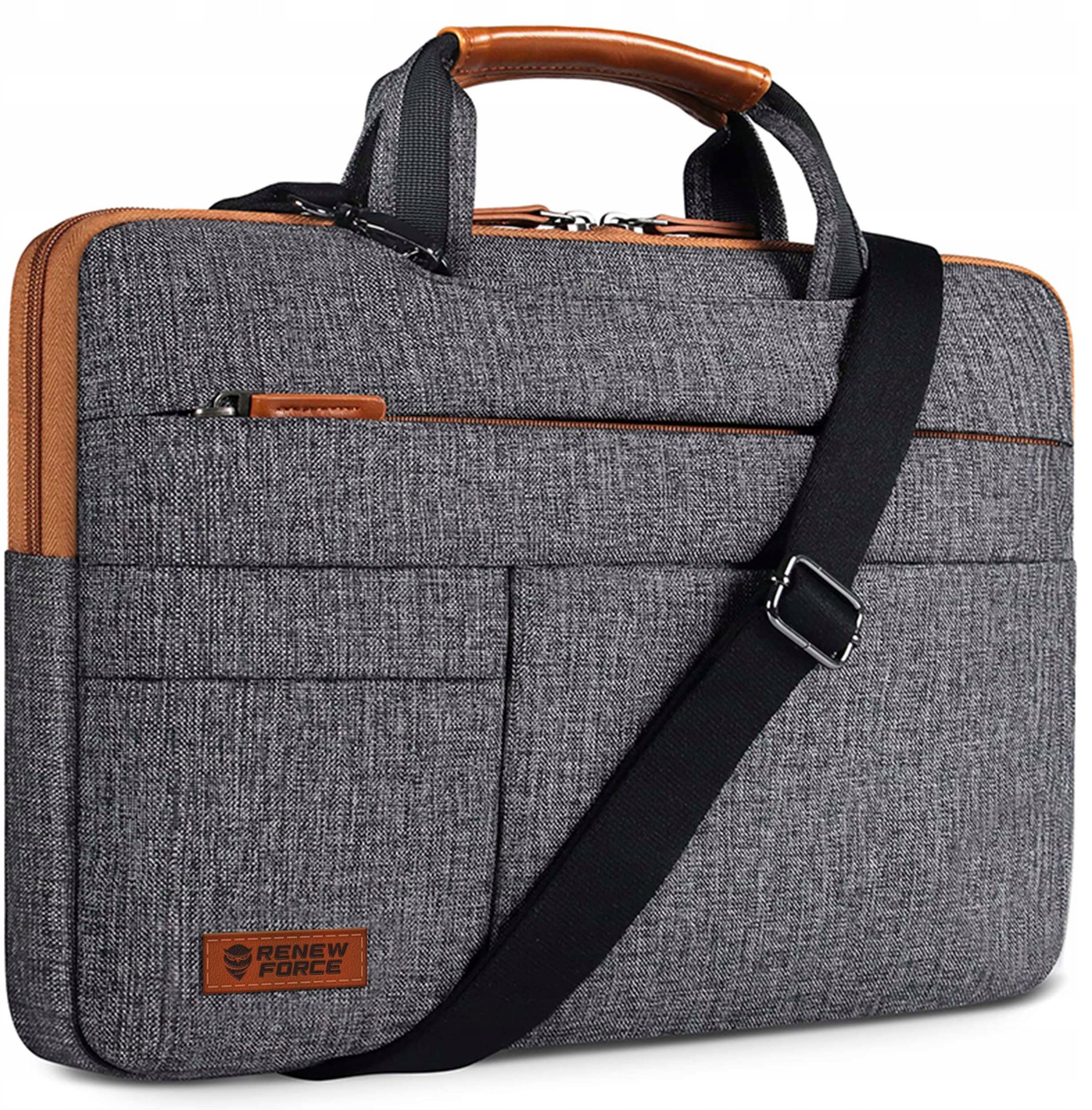 Torba Na Laptopa 15,6" Pokrowiec Etui Na Dokumenty Do Pracy Materiałowa