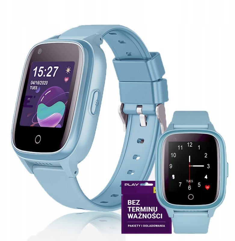 SMARTWATCH ZEGAREK TELEFON DLA DZIECI ROZMOWY SMS POLSKIE MENU GPS