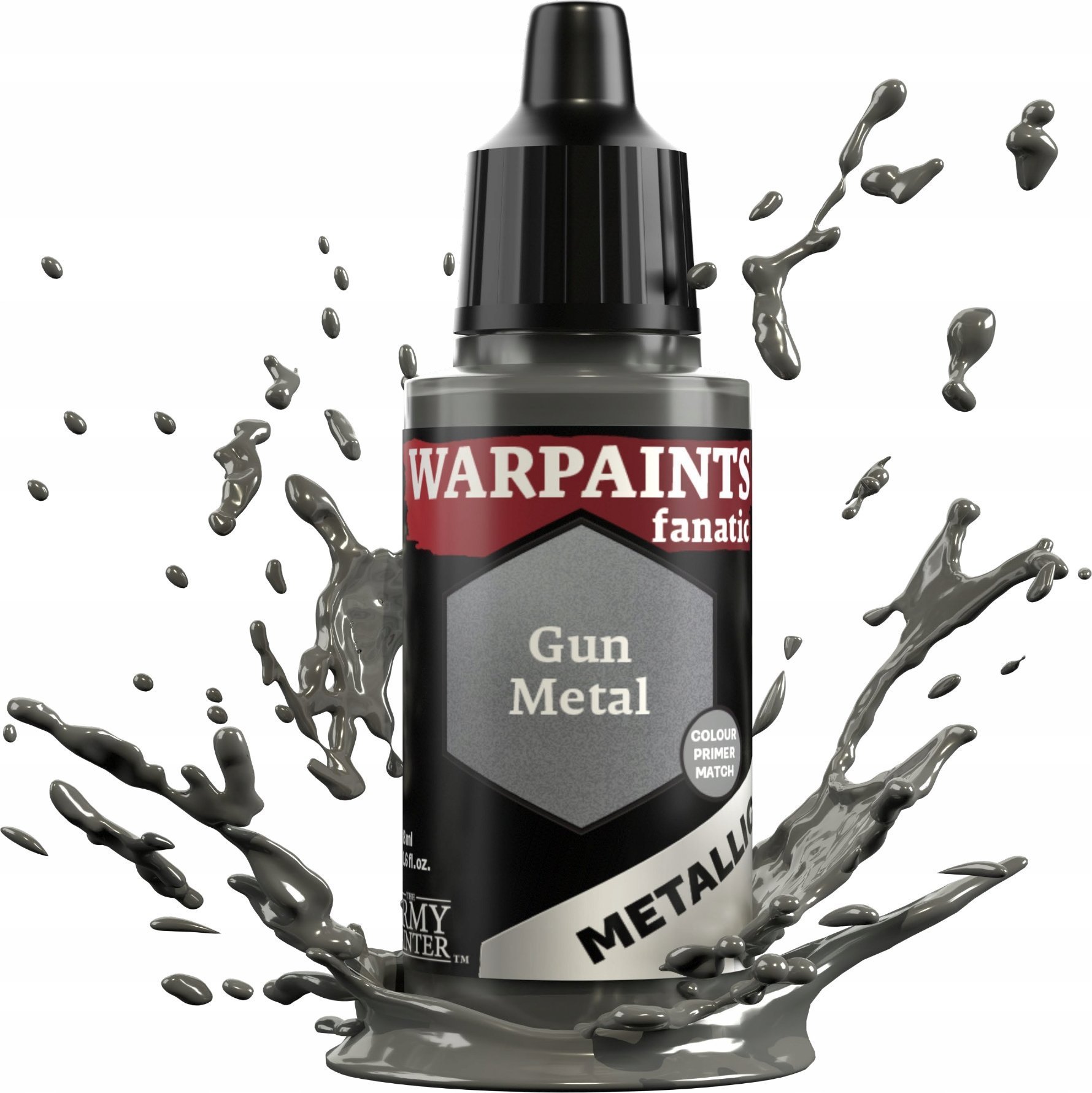 Army Painter The : Warpaints - Fanatic - Metallic - Gun Metal