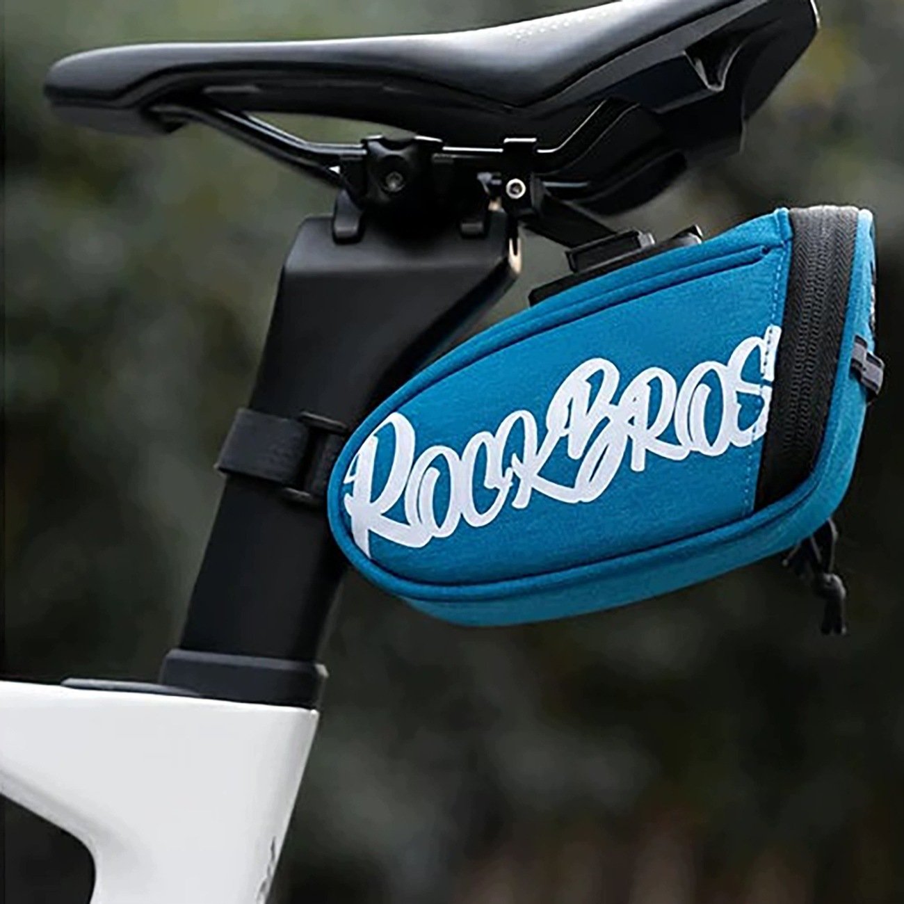RockBros Torba rowerowa G007 Flash Journey podsiodłowa 0.8 l - niebieska (5907769391286)