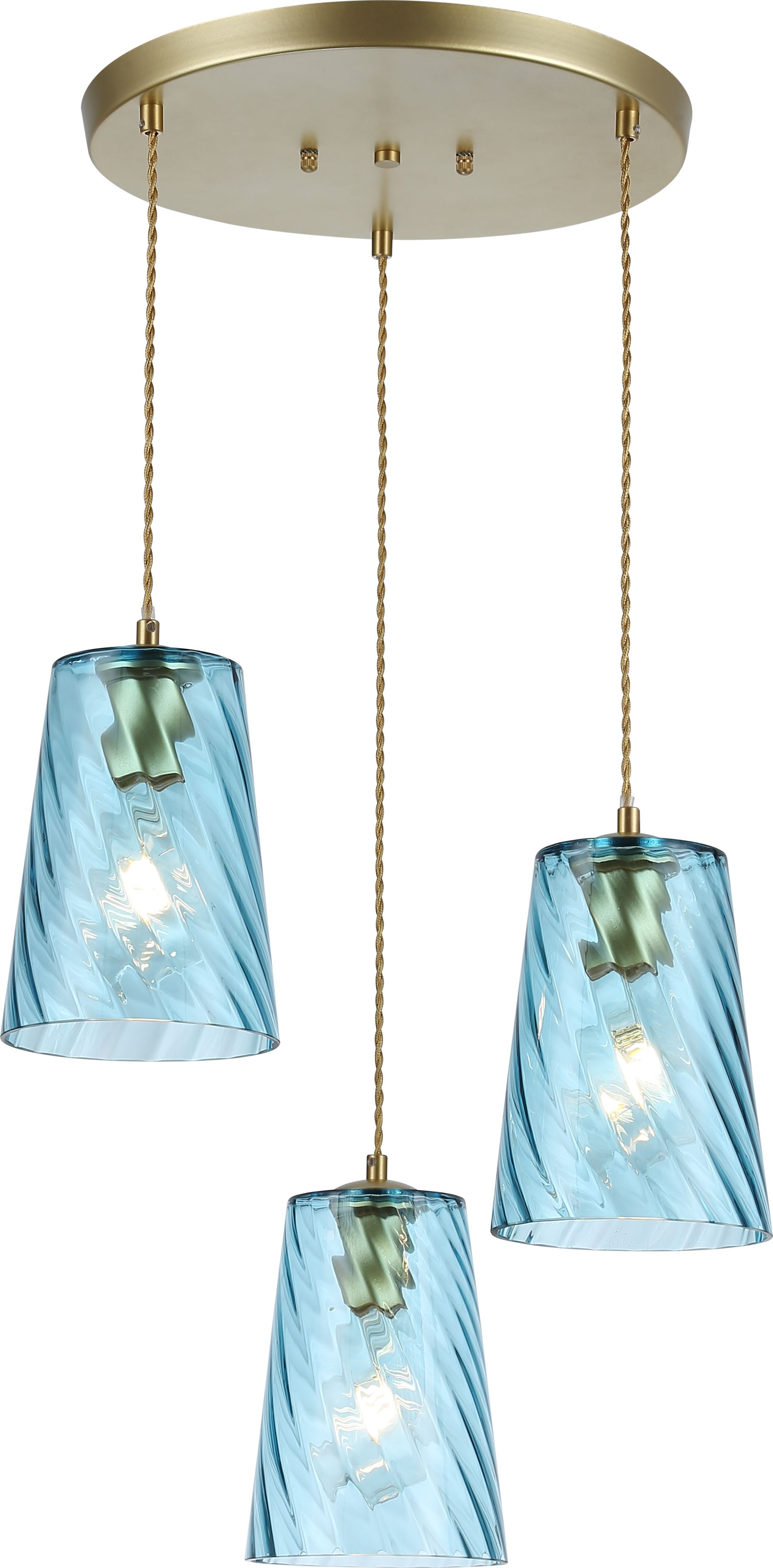 Lampa wisząca Rabalux Nowoczesna lampa sufitowa do jadalni Rabalux Azurine 5227