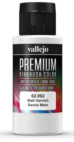 Vallejo : 62.062 - Premium Color - Matt Varnish (60 ml)