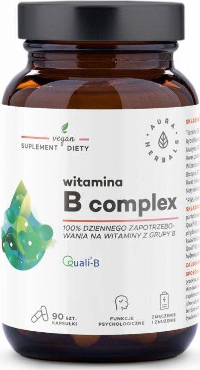 Aura Herbals Witamina B Complex 90 kapsułek