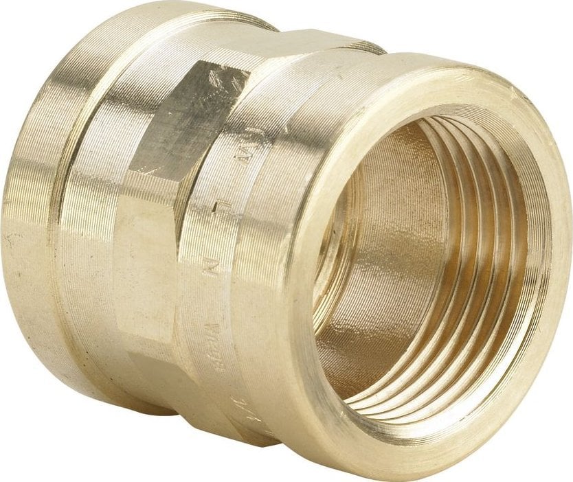 Viega Złączka 1 1/4 braz błyszczący Łącznik do rur