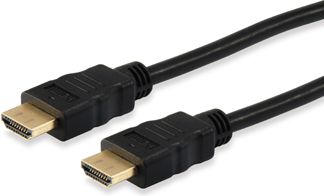 Фото - Кабель Equip Kabel  HDMI - HDMI 5m czarny  (119371)