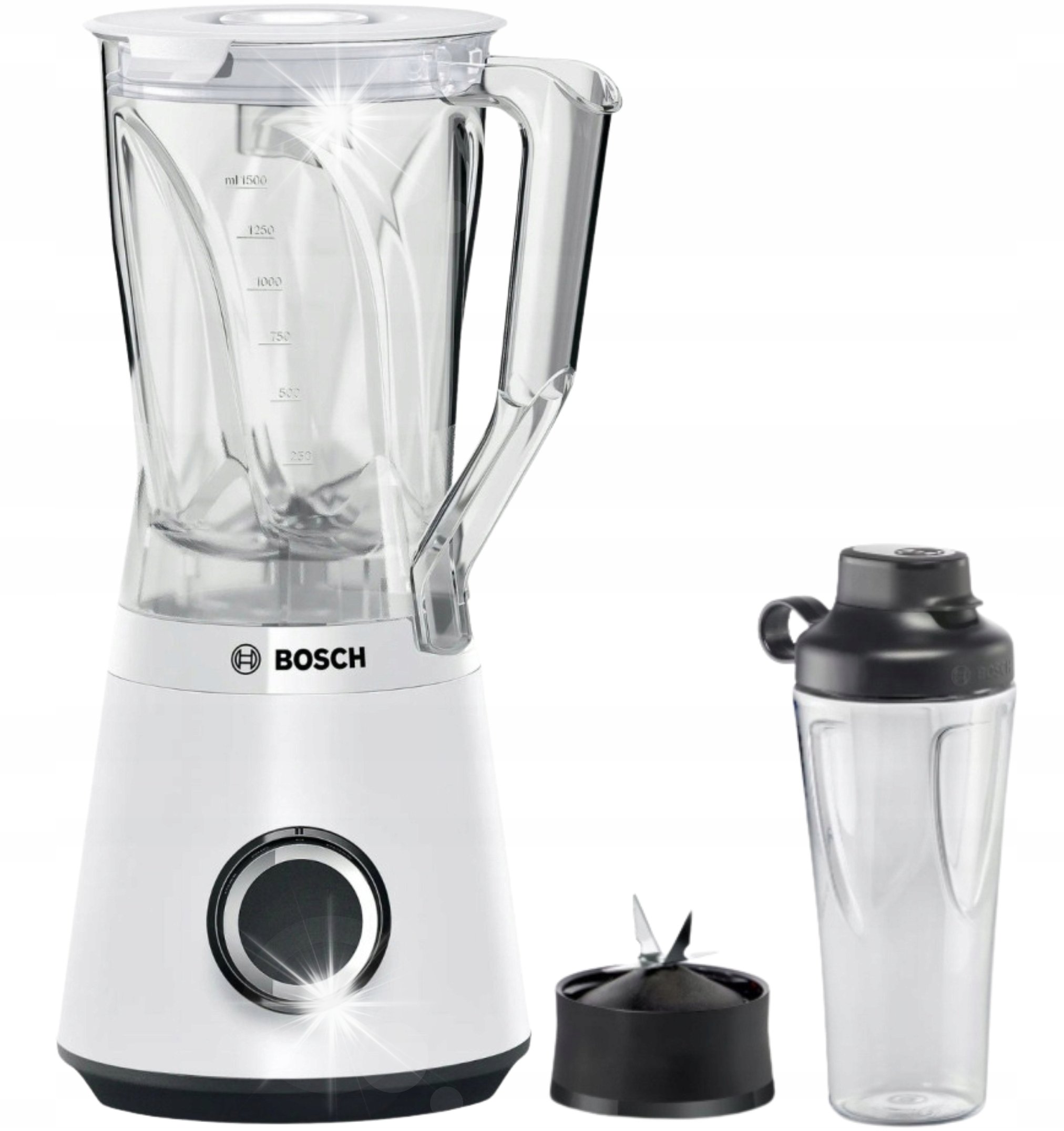 Blender kielichowy Bosch Blender kielichowy Bosch VitaPower MMB6141W + Butelka ToGo Bosch MMZBTK1B