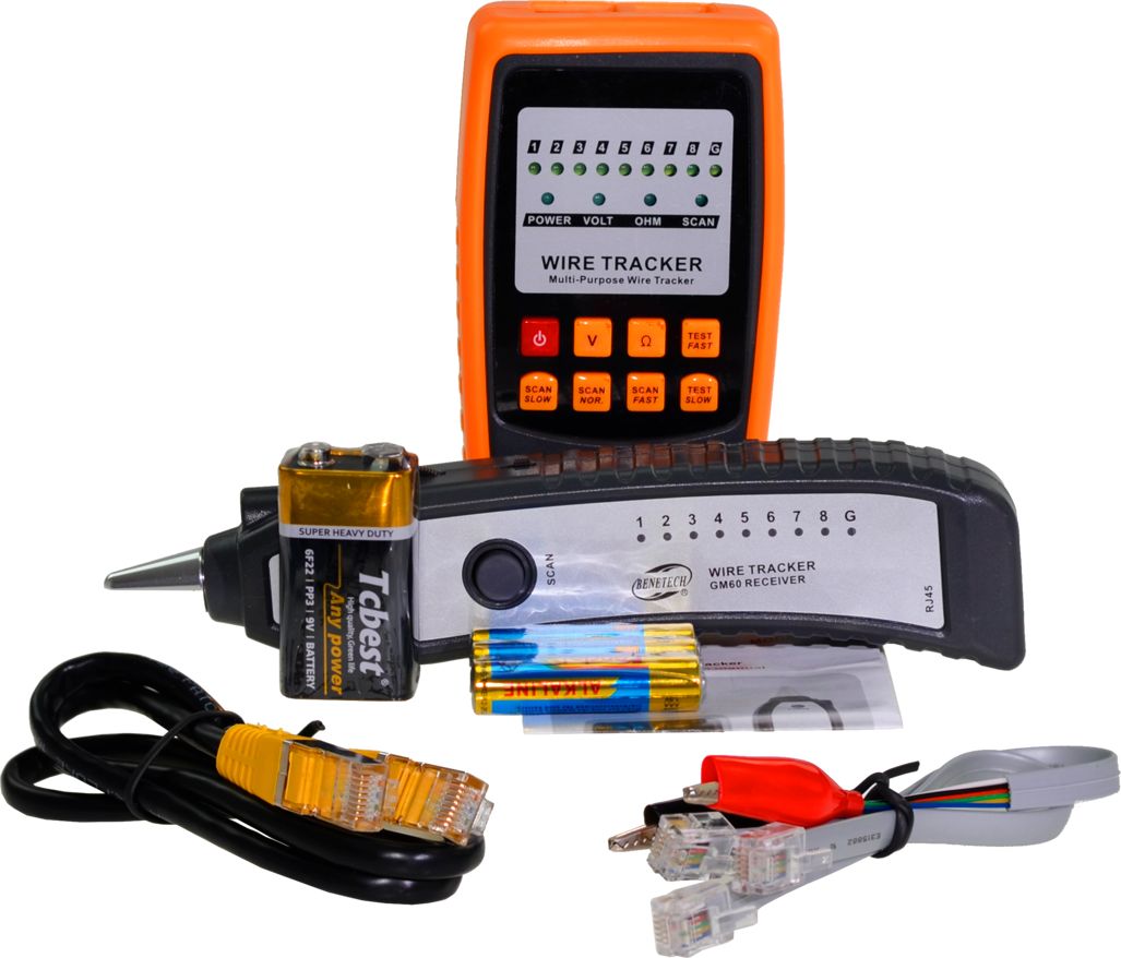 Benetech Szukacz par przewodów tester sieci uniwersalny