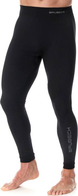 Zdjęcia - Bielizna termoaktywna Brubeck Spodnie męskie EXTREME THERMO z długą nogawką czarny XXL  (LE13060)