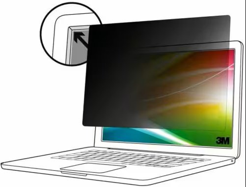 Zdjęcia - Pozostałe akcesoria komputerowe 3M Filtr  Bright Screen Privacy - 14" 