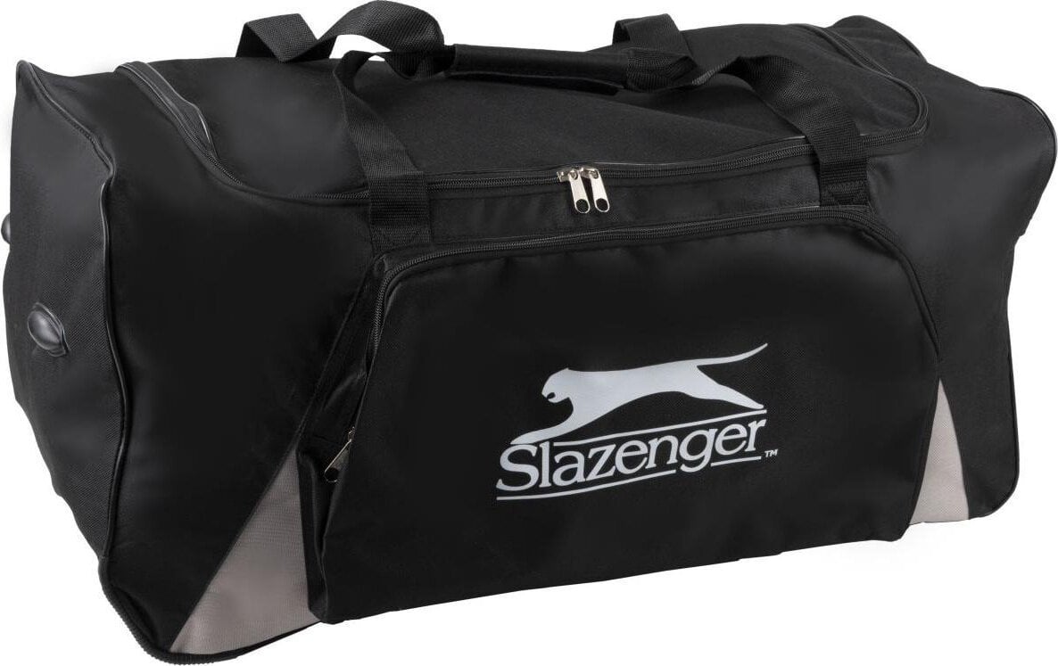 Slazenger TORBA SPORTOWA PODRÓŻNA Z KÓŁKAMI CZARNA