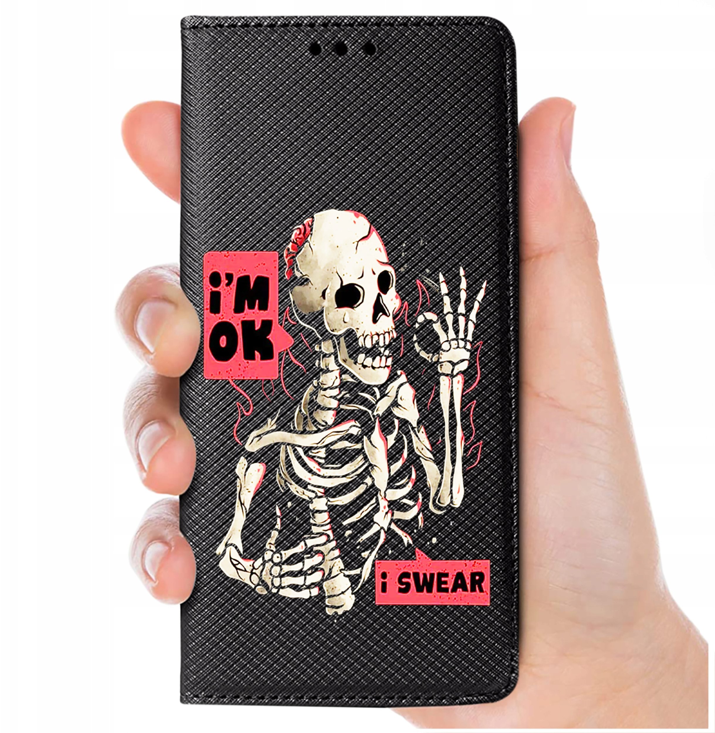 Etui do Xiaomi 15 MAGNET WZORY CASE PORTFEL + SZKŁO 9H