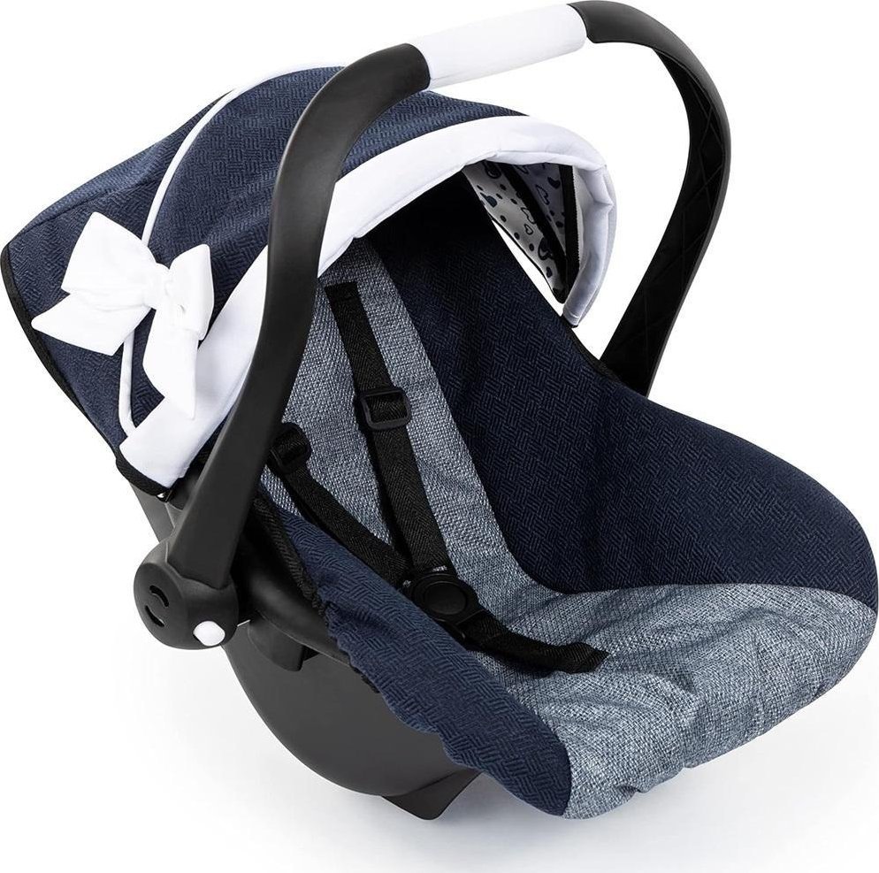 Fotelik samochodowy dla lalek z baldachimem Deluxe