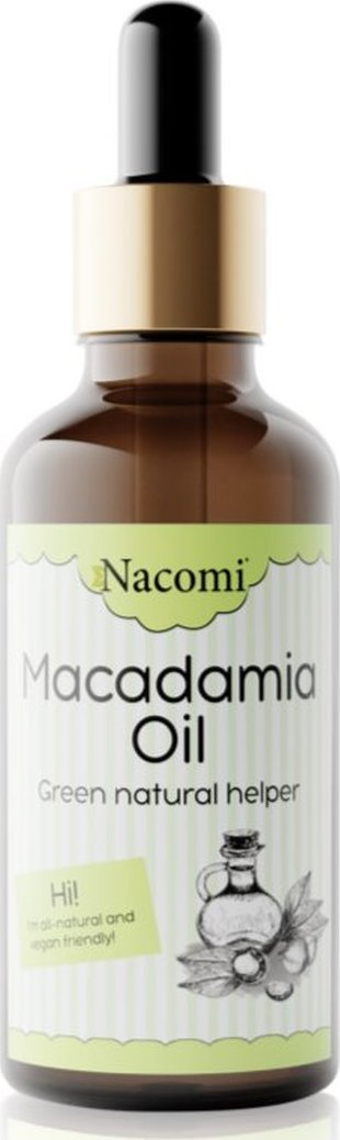 Nacomi Macadamia Oil olejek do ciała i twarzy 50ml