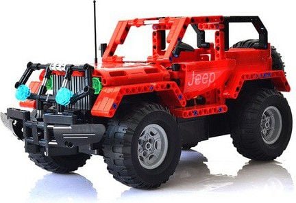 Double Eagle Jeep Wrangler do zbudowania z klocków (DE/C51001W)