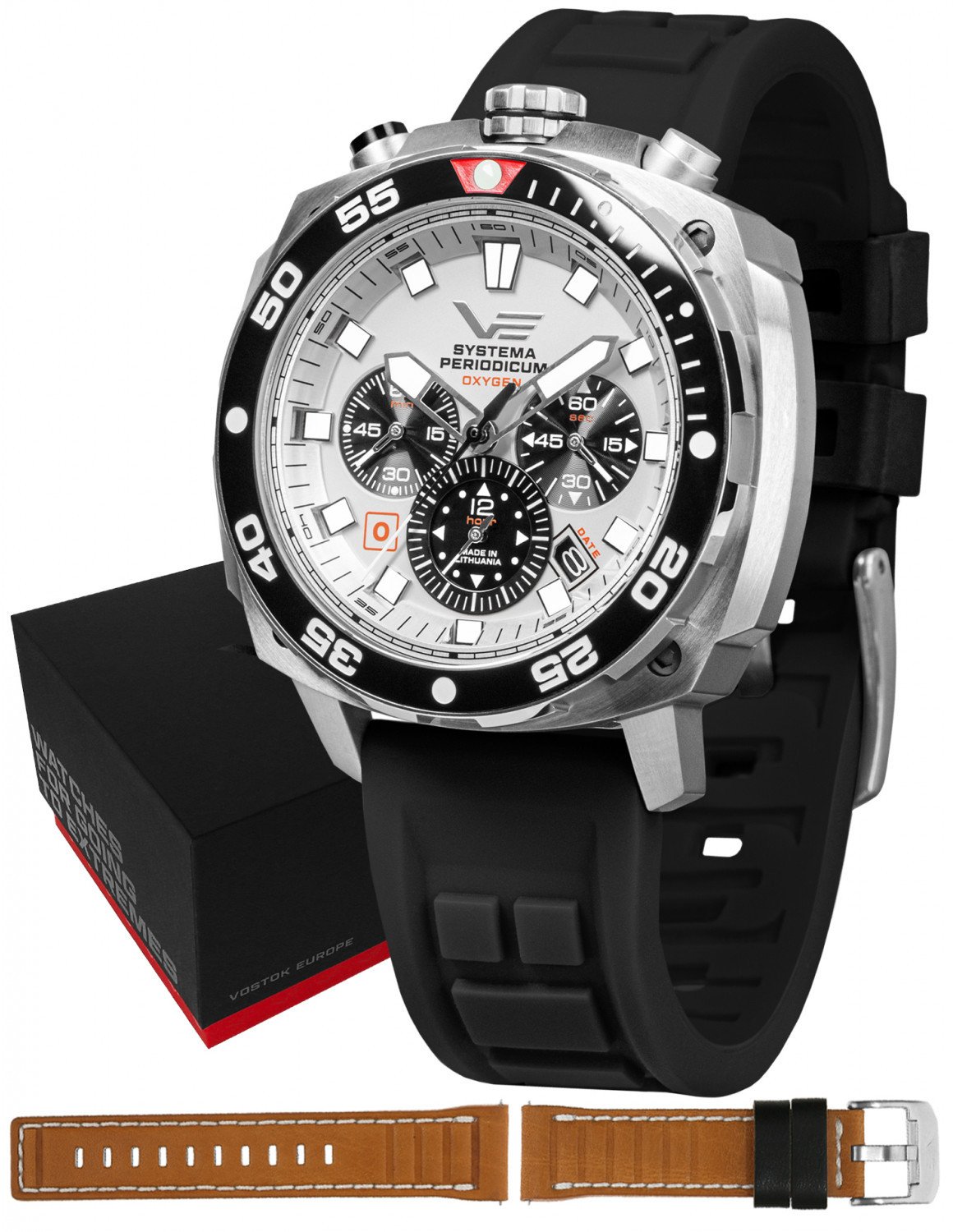 Zegarek Vostok Europe Zegarek męski Vostok Europe VK67-650A722SB czarny